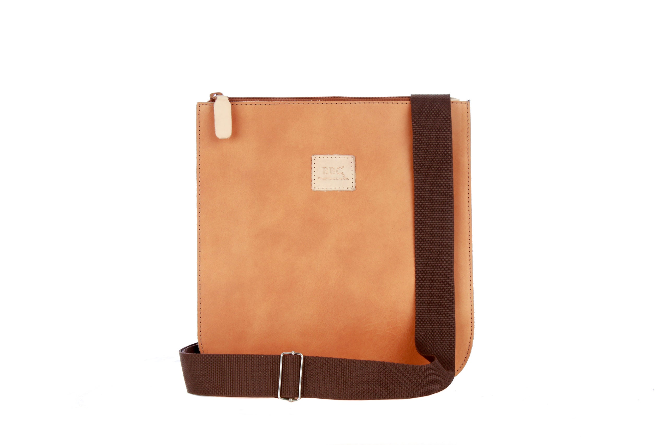 Genuine Full Grain Leather Messenger Bag