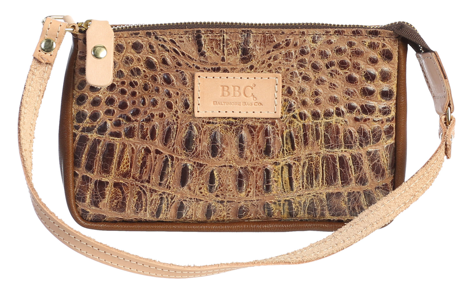 BBC Mini Shoulder Bag Croc Embossed