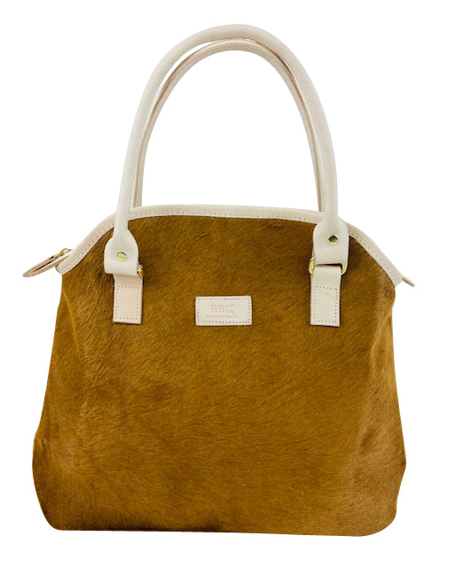 100% Genuine Cowhide Leather. Medium Tote Bag.