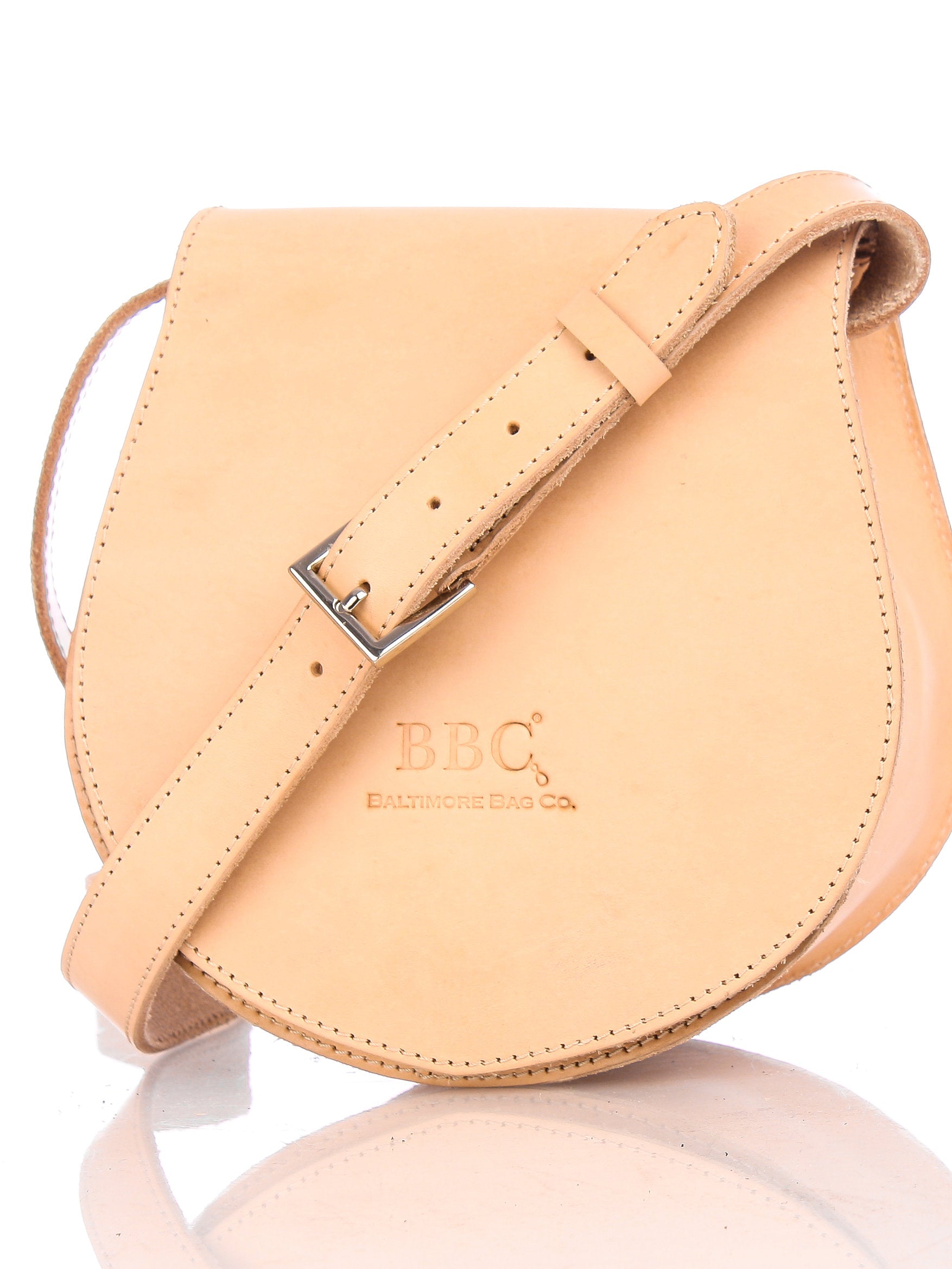 Monte Carlo CrossBody Genuine Full Grain Vegetable Leather Bag