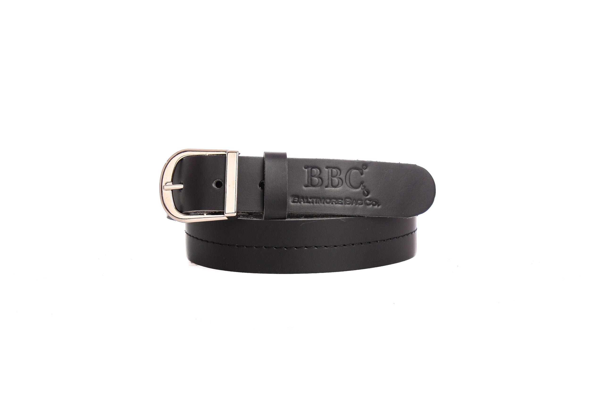 Belt with fine monte Carlo Chrome dyed Full Grain Leather