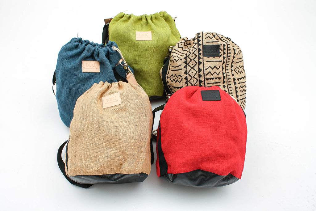 Jute Bucket Bag