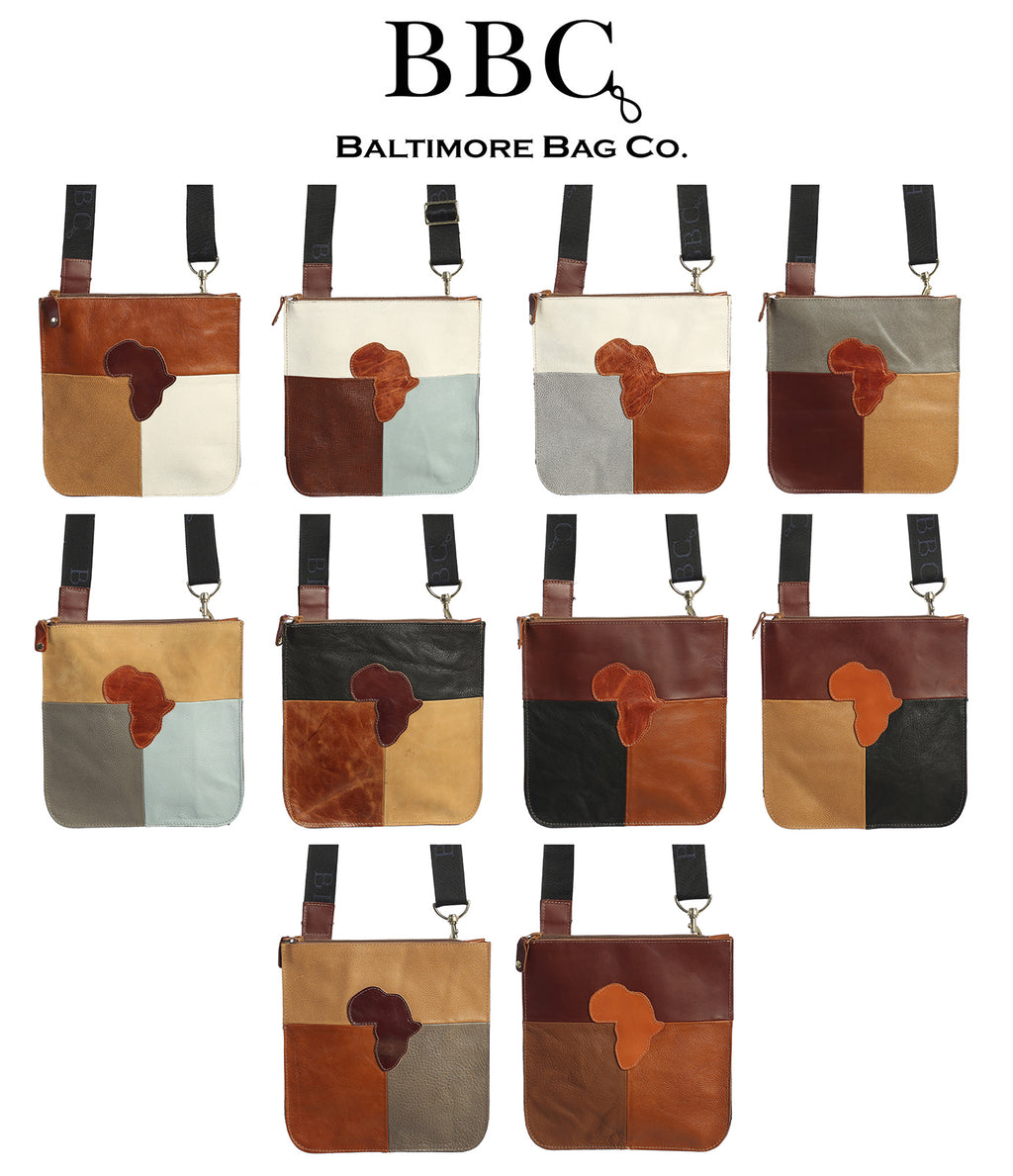 BBC Africa Map Unisex Crossbody Bag