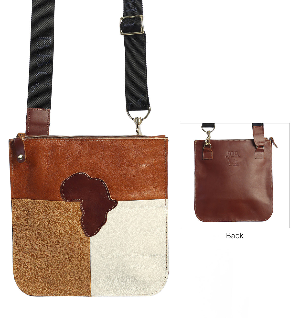 BBC Africa Map Unisex Crossbody Bag
