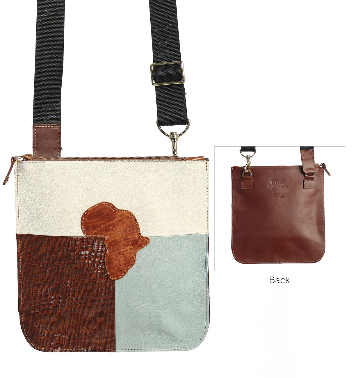 BBC Africa Map Unisex Crossbody Bag