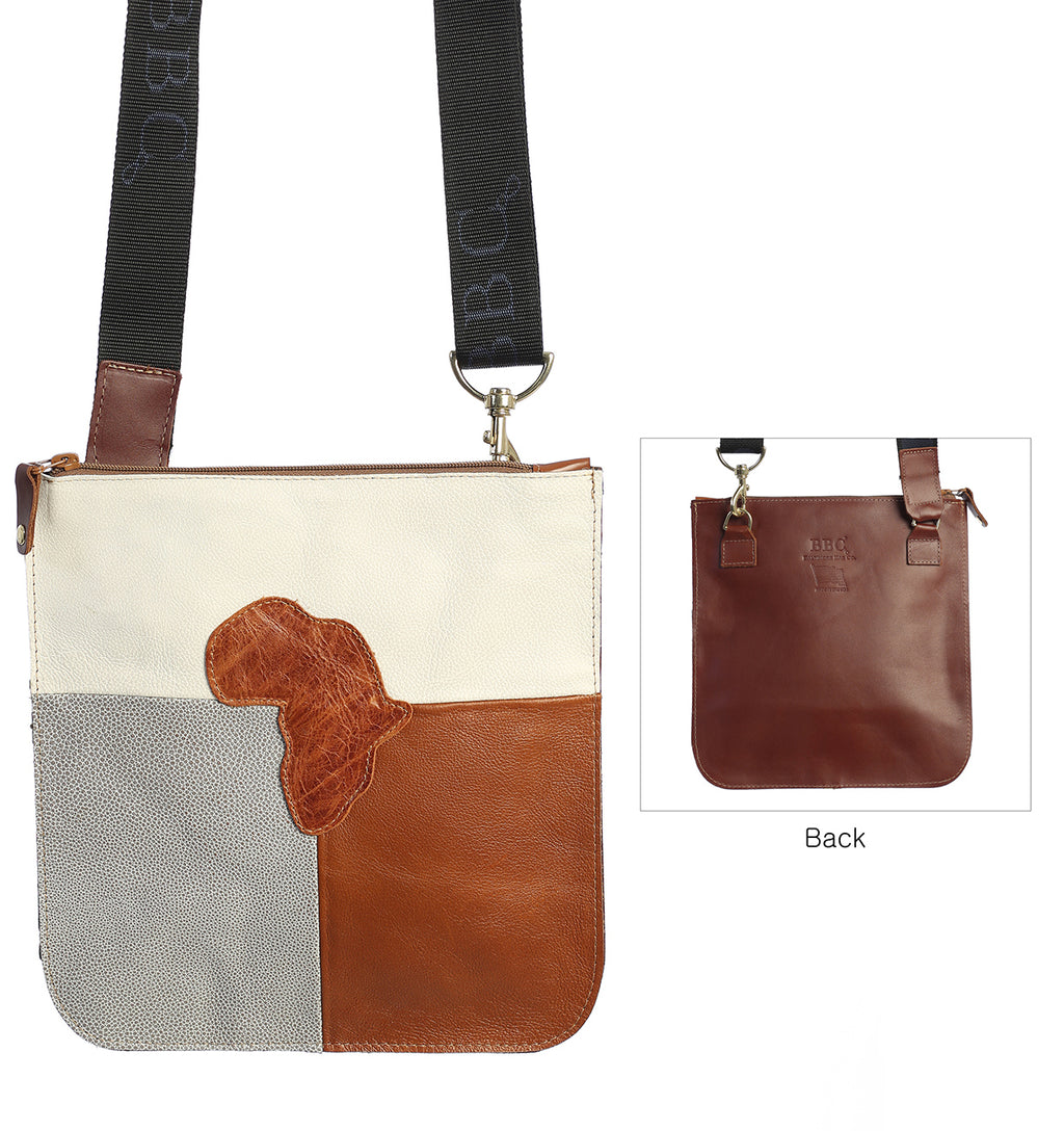 BBC Africa Map Unisex Crossbody Bag