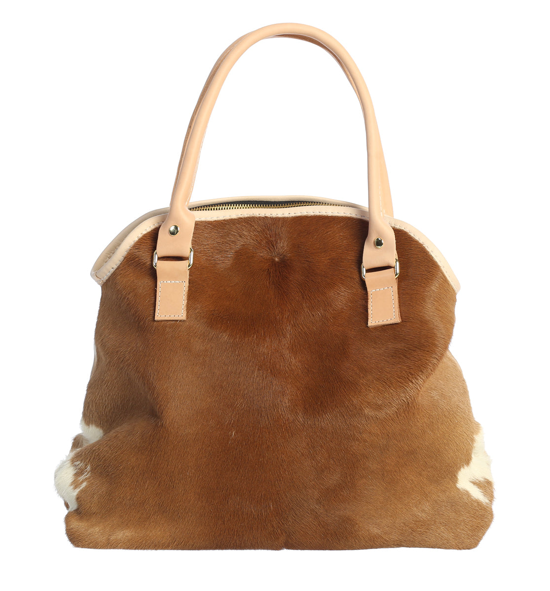 Genuine Lambskin Leather. Medium Tote Bag.