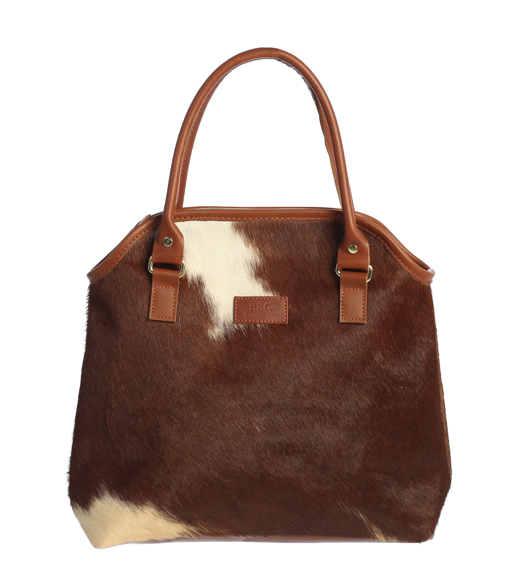 Genuine Lambskin Leather. Medium Tote Bag