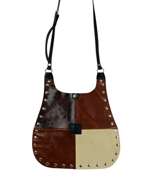 BBC Genuine Leather One of a Kind Patchwork