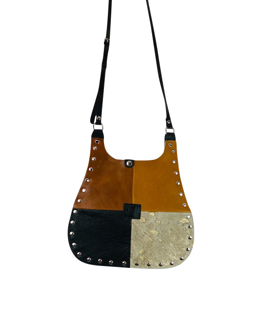 BBC Genuine Leather One of a Kind Patchwork