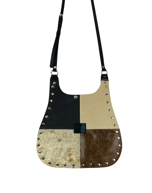 BBC Genuine Leather One of a Kind Patchwork
