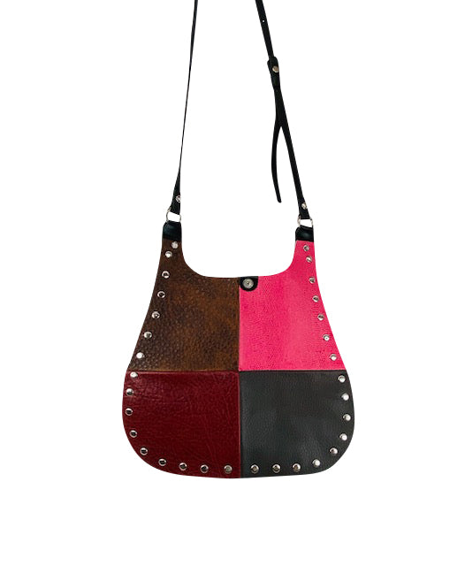 BBC Genuine Leather One of a Kind Patchwork