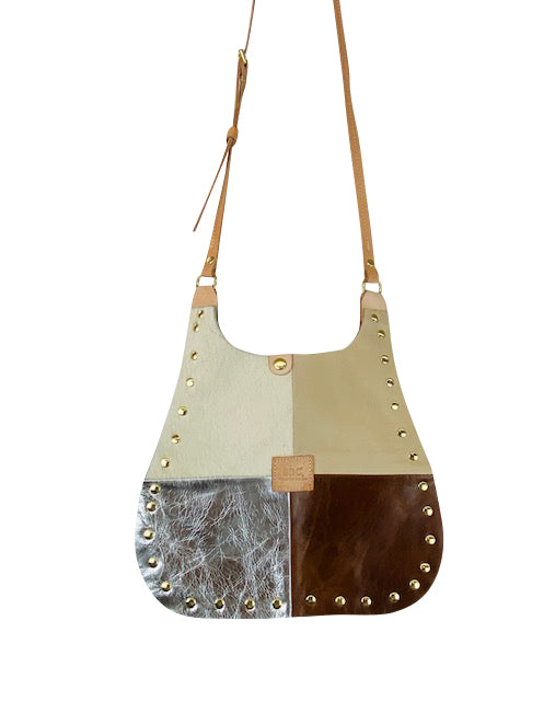 BBC Genuine Leather One of a Kind Patchwork