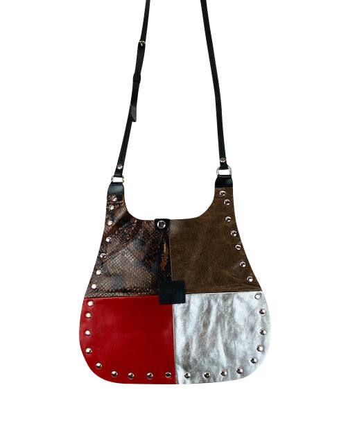 BBC Genuine Leather One of a Kind Patchwork