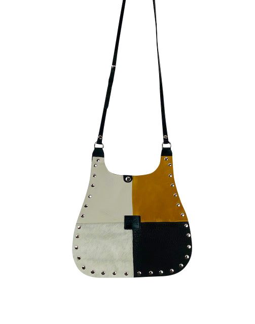 BBC Genuine Leather One of a Kind Patchwork