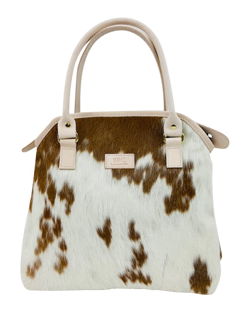 100% Genuine Cowhide Leather. Medium Tote Bag.