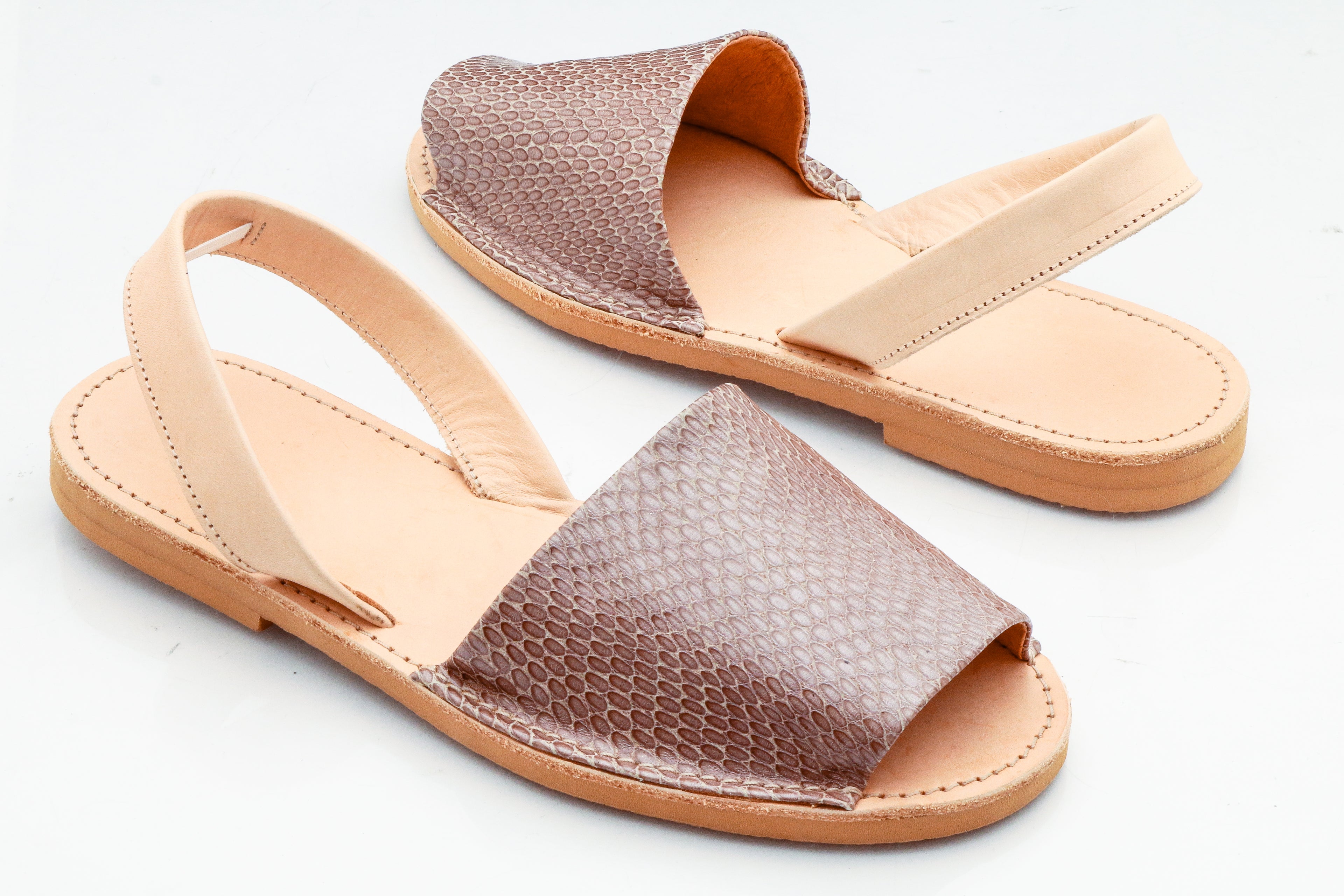 Hand Made Leather Sandals 'Sane shoes'