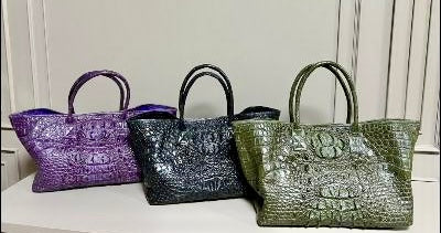 Rolls Royce Hornback Crocodile Bag By JereyO.