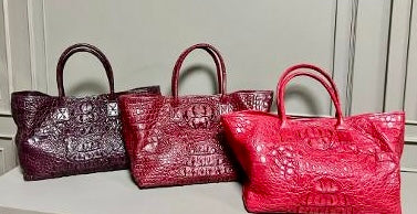 Rolls Royce Hornback Crocodile Bag By JereyO.