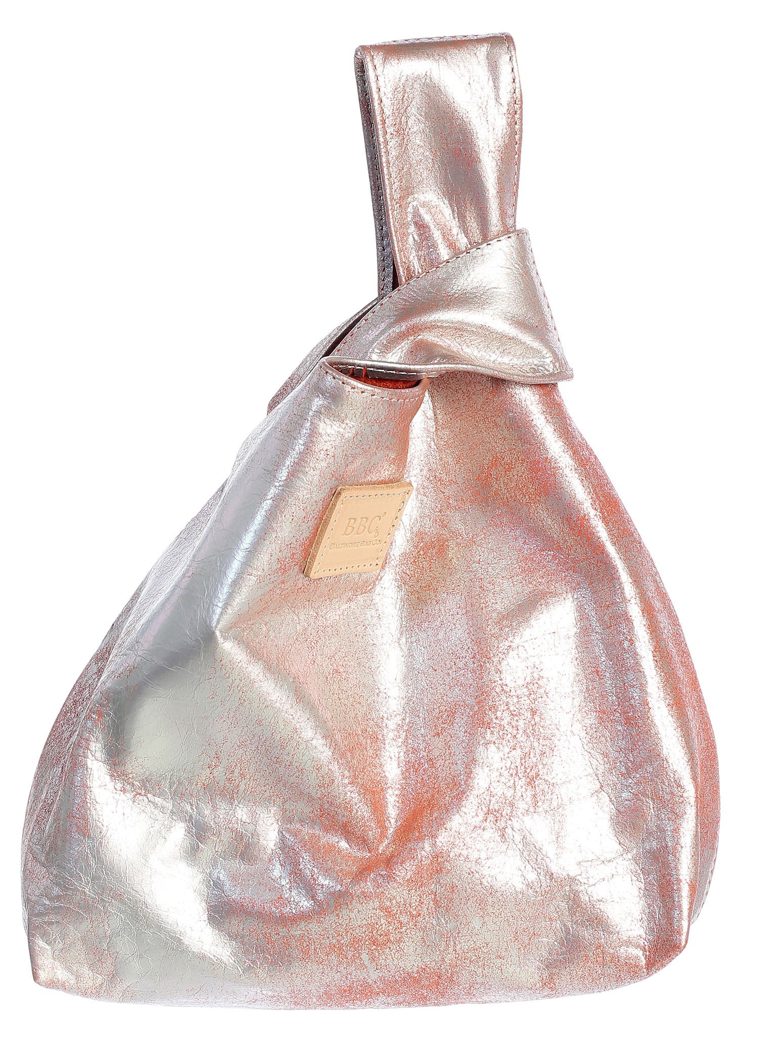 Wrist Bag. Genuine Full Grain Leather Pouch Bag