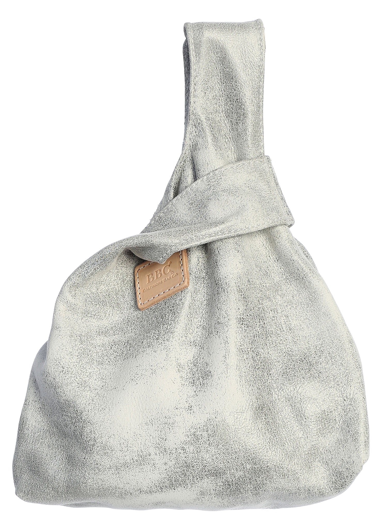 Wrist Bag. Genuine Full Grain Leather Pouch Bag