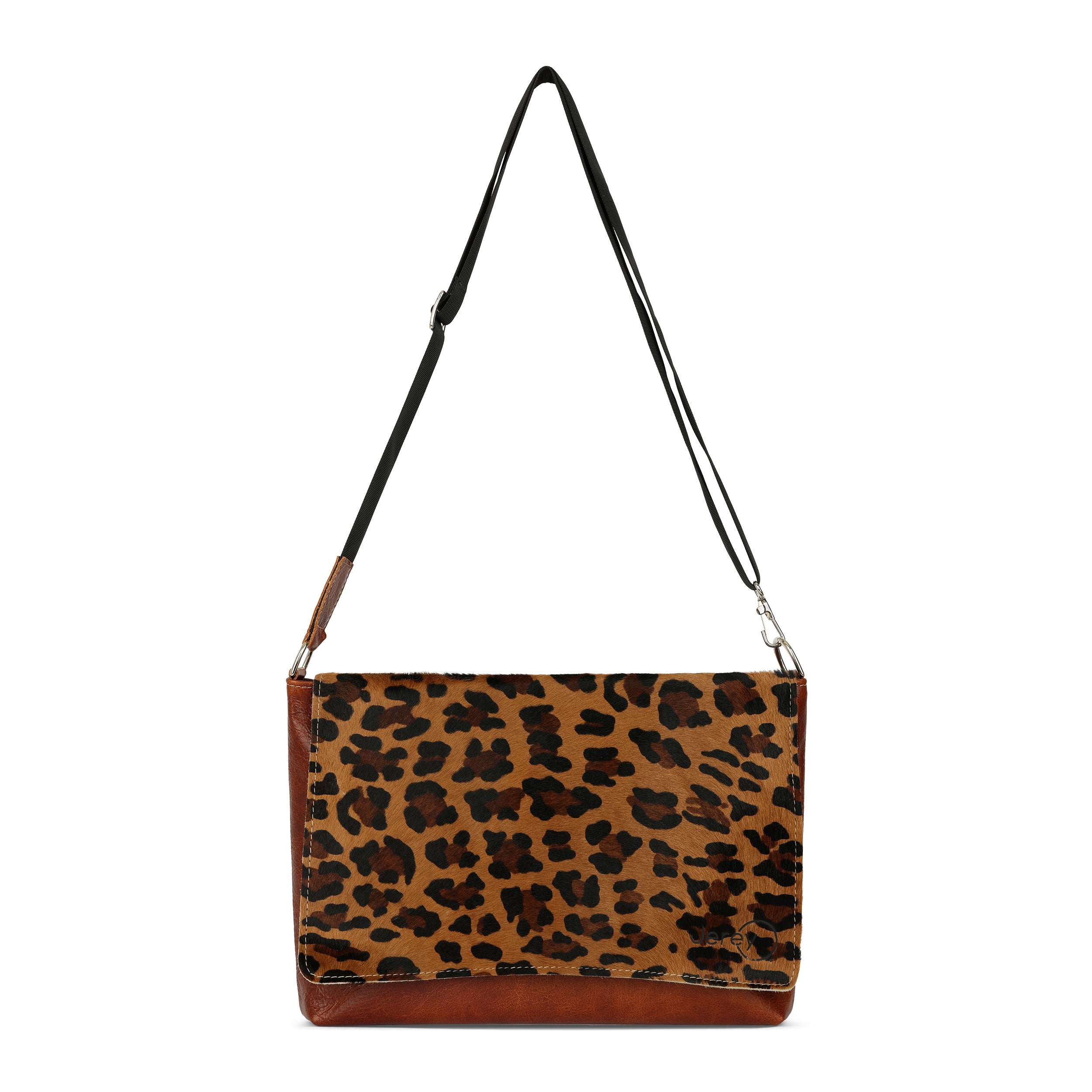 Cowhide Flap Messenger Bag and Computer Bag