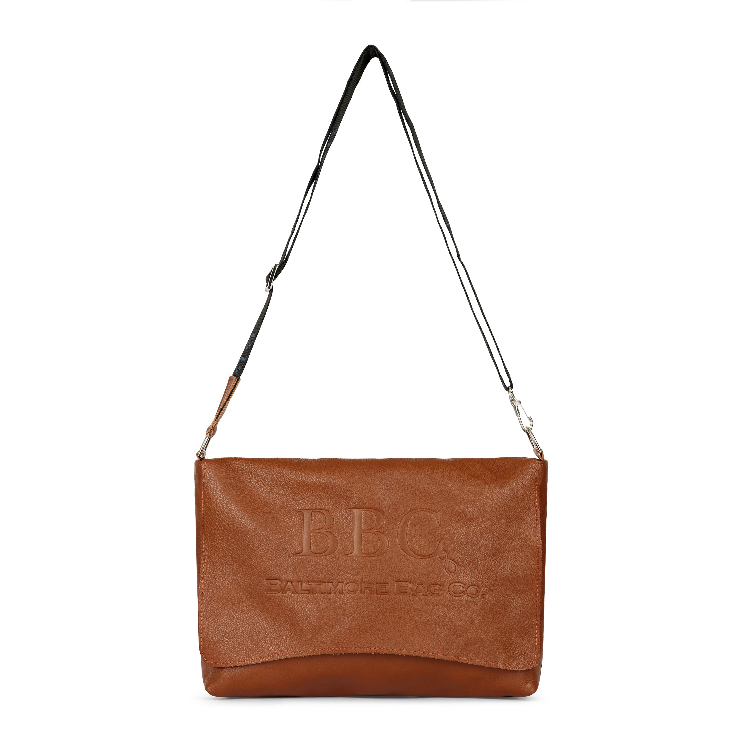 Messenger  Bag w Embossed Logo