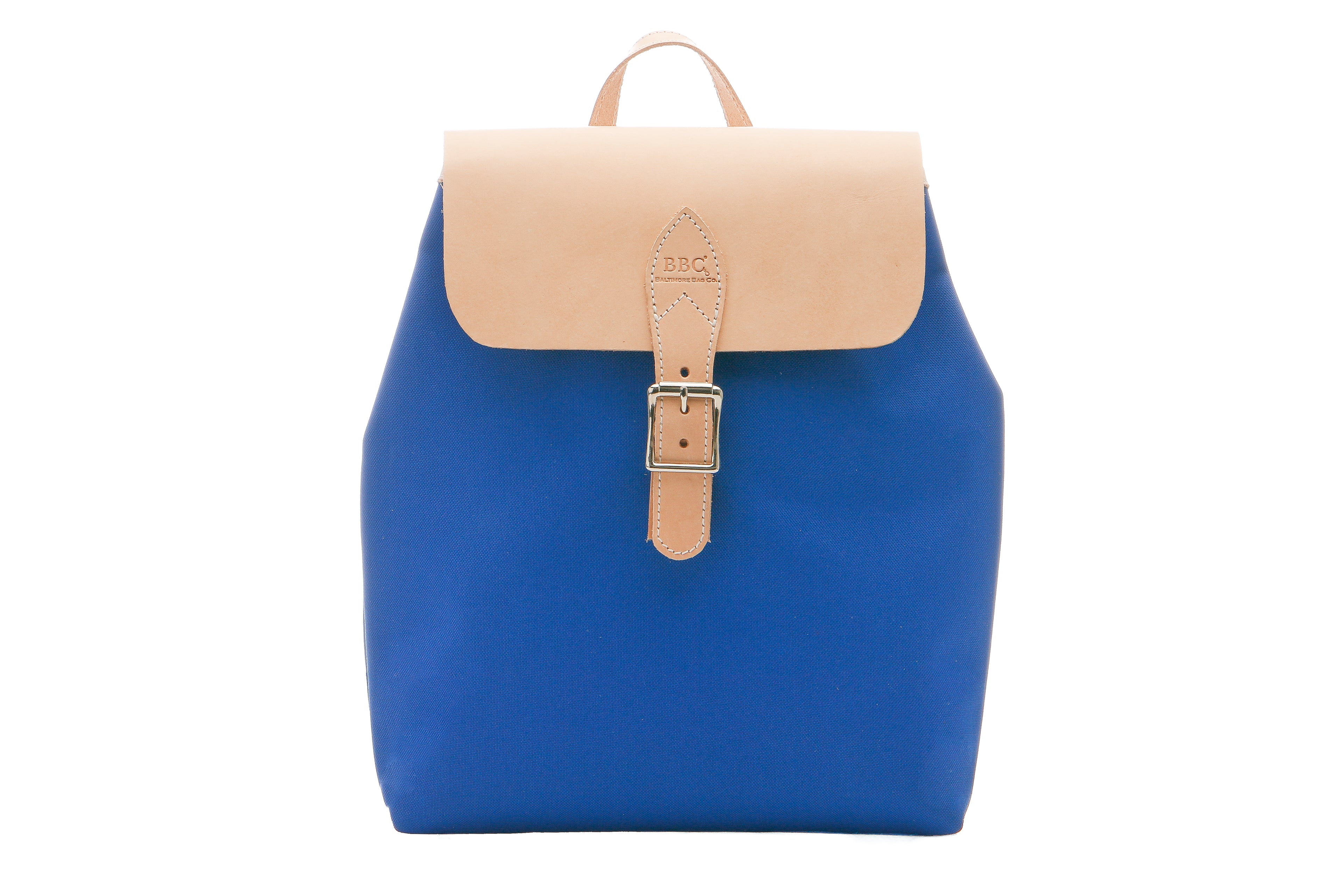 Canvas & Vegetable Full Grain Leather Backpack