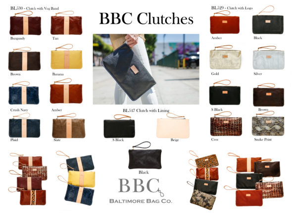 BBC Clutch and Money Bag