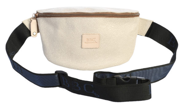 Stingray Textured Leather Fanny Pack & Crossbody Bag