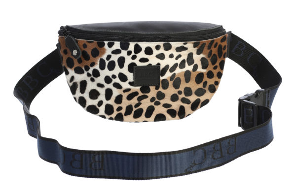 BBC Cheetah Print Leather Fannypack Crossbody Bag