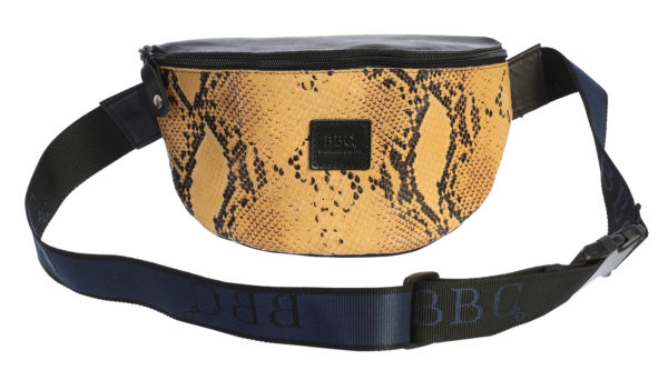 Python Print Leather Crossbody Bag and Fanny Pack