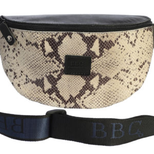 Python Print Leather Crossbody Bag and Fanny Pack