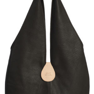 Unique Sleek Long Body Leather Tote Bag