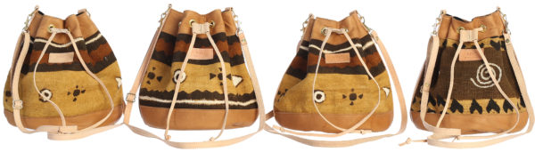 New Generation Mud Cloth Bucket Bag