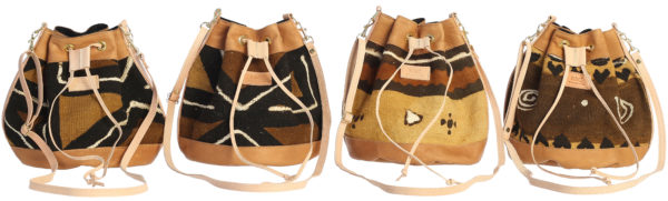 New Generation Mud Cloth Bucket Bag