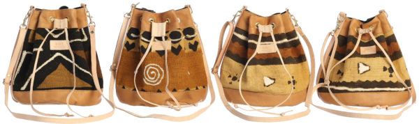 New Generation Mud Cloth Bucket Bag