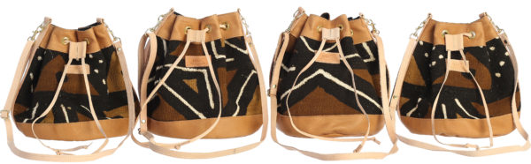 New Generation Mud Cloth Bucket Bag