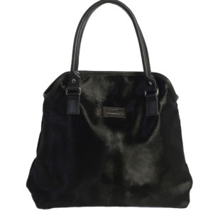 Genuine Lambskin Leather. Medium Tote Bag.