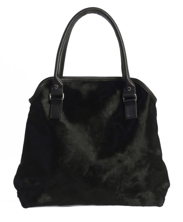 Genuine Lambskin Leather. Medium Tote Bag.