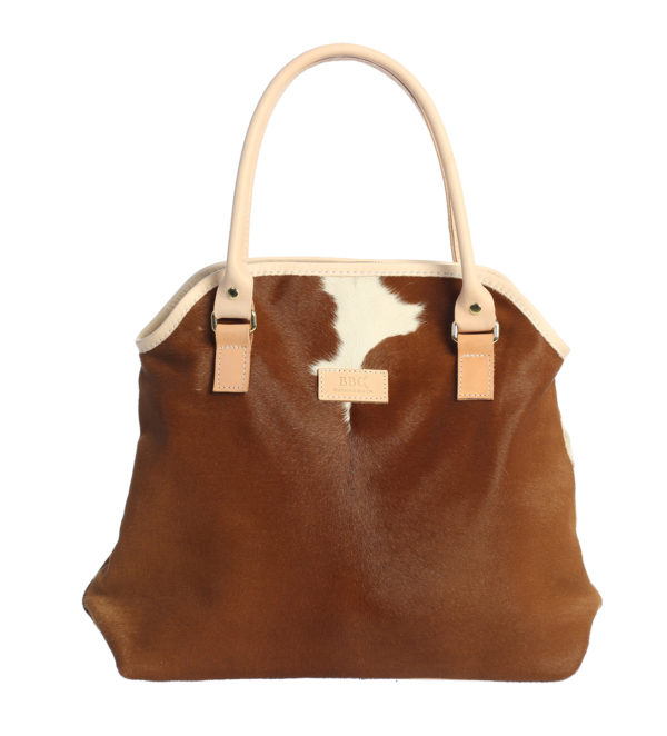 Genuine Lambskin Leather. Medium Tote Bag.