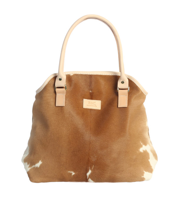 Genuine Lambskin Leather. Medium Tote Bag