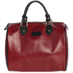 Genuine Leather Speedy Tote Bag