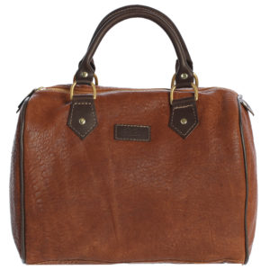 Genuine Leather Washed Lambskin Speedy Tote Bag