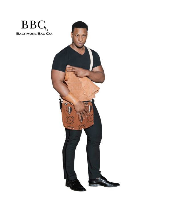BBC UnCut Washed Lambskin Messenger Bag