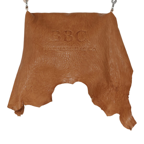 BBC UnCut Washed Lambskin Messenger Bag